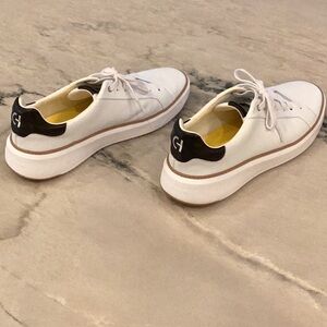 Cole Haan White and Black Casual Sneakers